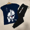 2 Pcs Men's Gojo Saturo Printed Track Suit