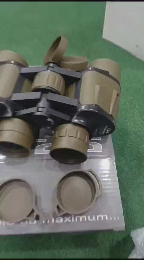Durable Metal & Rubber Binoculars